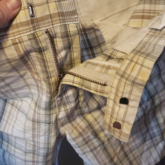 Mens plad shorts - Picture 3 of 4